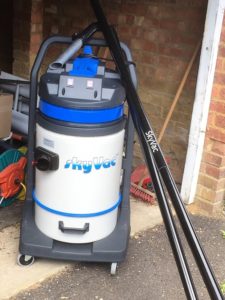 Sky vac machine skyvac gutter clean